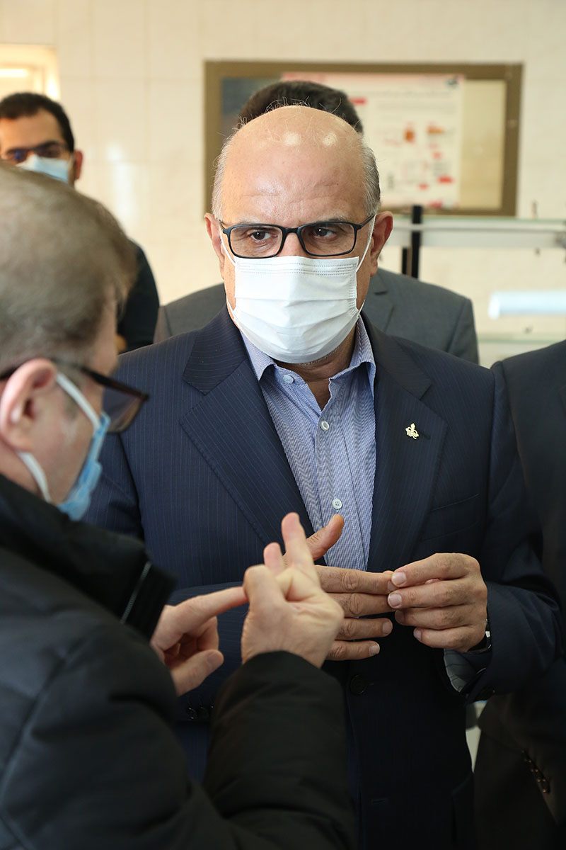 بازدید مهندس محمدی از شرکت پژوهش و فناوری پتروشیمی 6