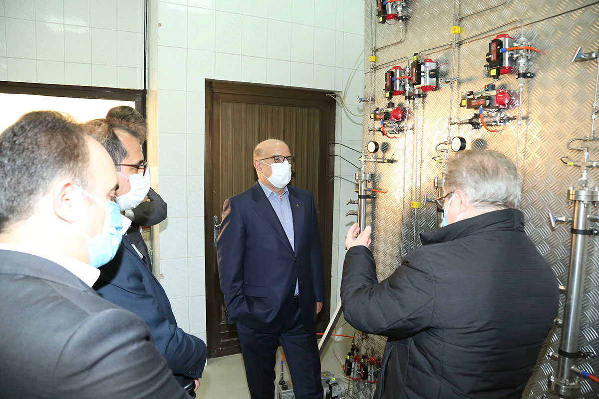 بازدید مهندس محمدی از شرکت پژوهش و فناوری پتروشیمی 7