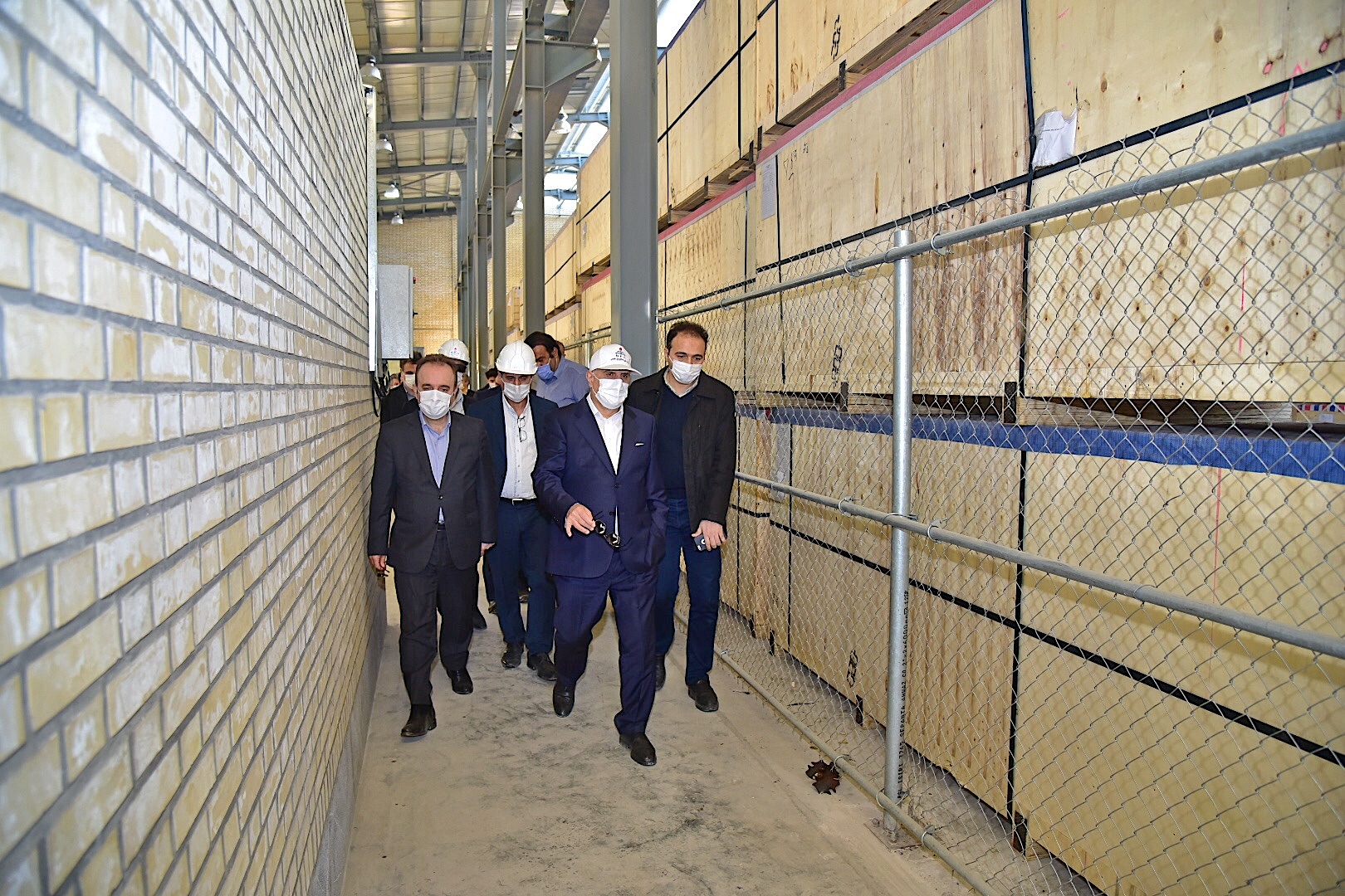 بازدید مهندس محمدی از طرح های  پتروشیمی 7