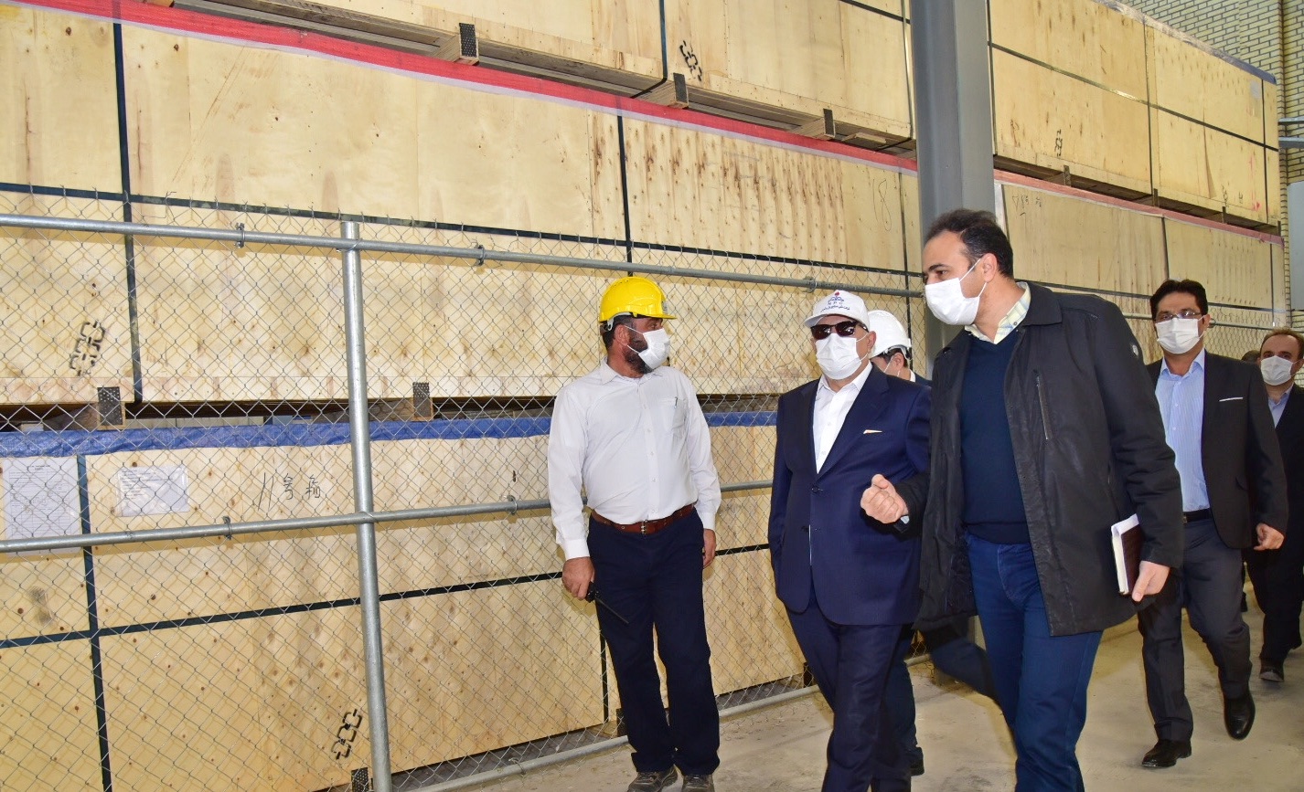 بازدید مهندس محمدی از طرح های  پتروشیمی 8