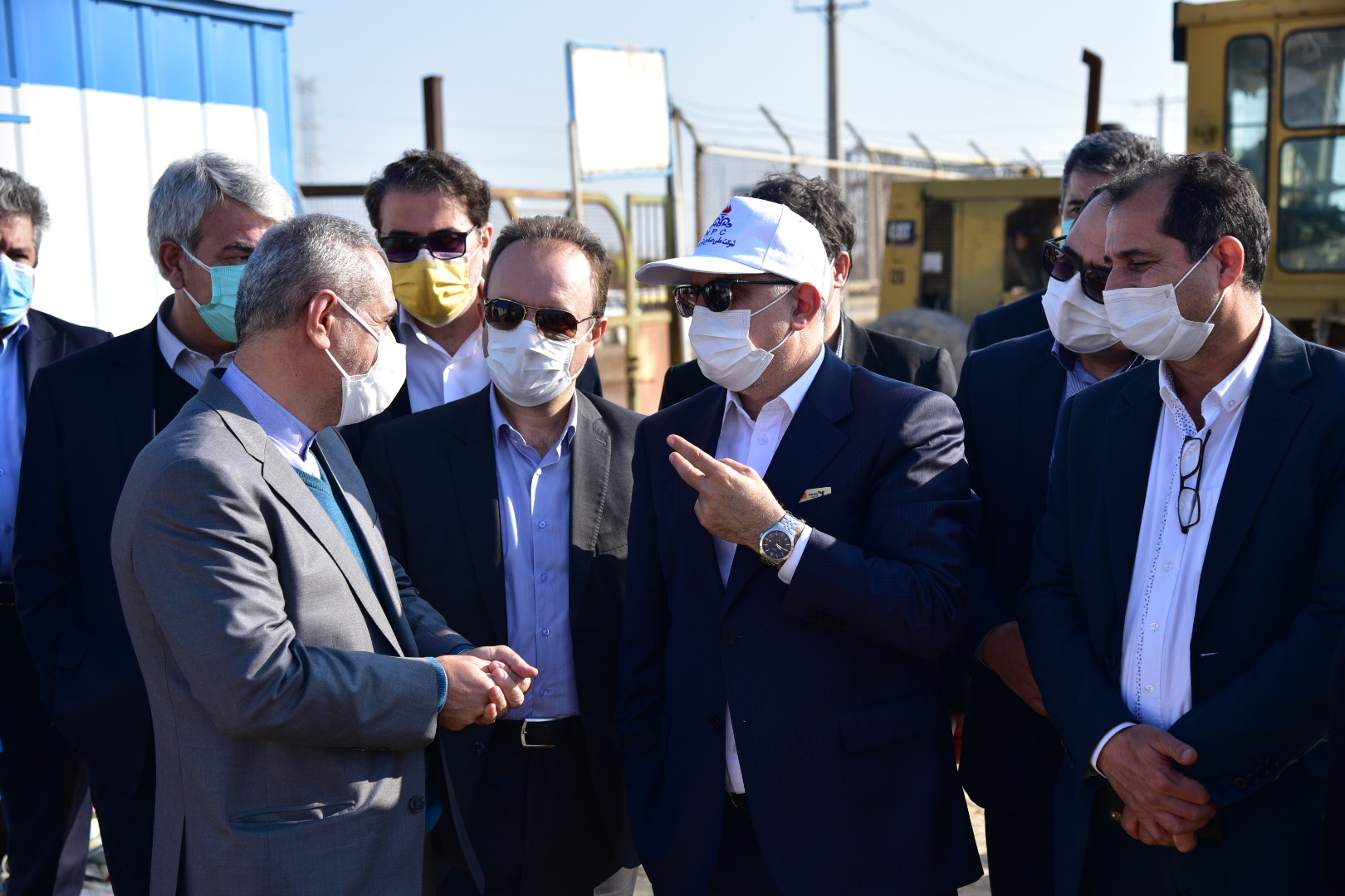 بازدید مهندس محمدی از طرح های  پتروشیمی 14