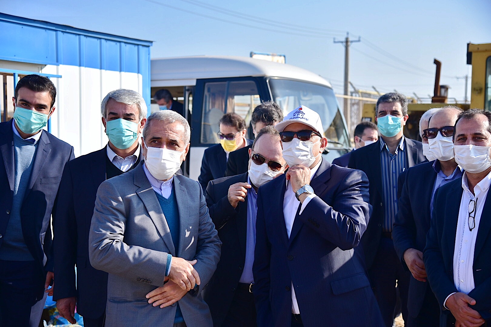 بازدید مهندس محمدی از طرح های  پتروشیمی 15