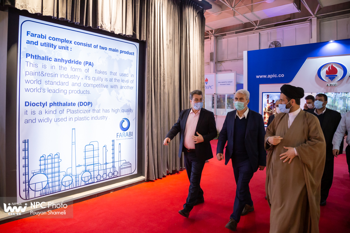 بازدید نمایندگان مجلس از چهاردهمین نمایشگاه بین المللی ایران پلاست 14