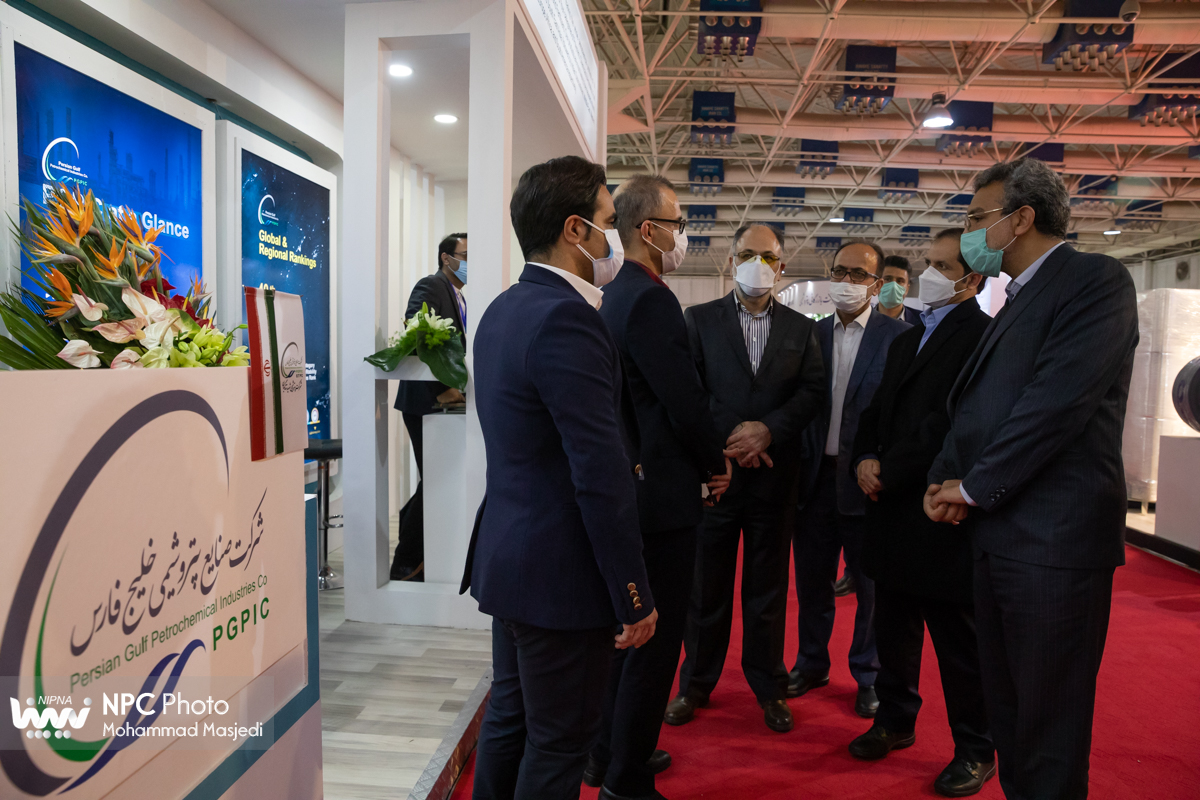 بازدید معاون نوآوری معاون علمی و فناوری رئیس‌جمهوری از چهاردهمین نمایشگاه بین المللی ایران پلاست 3