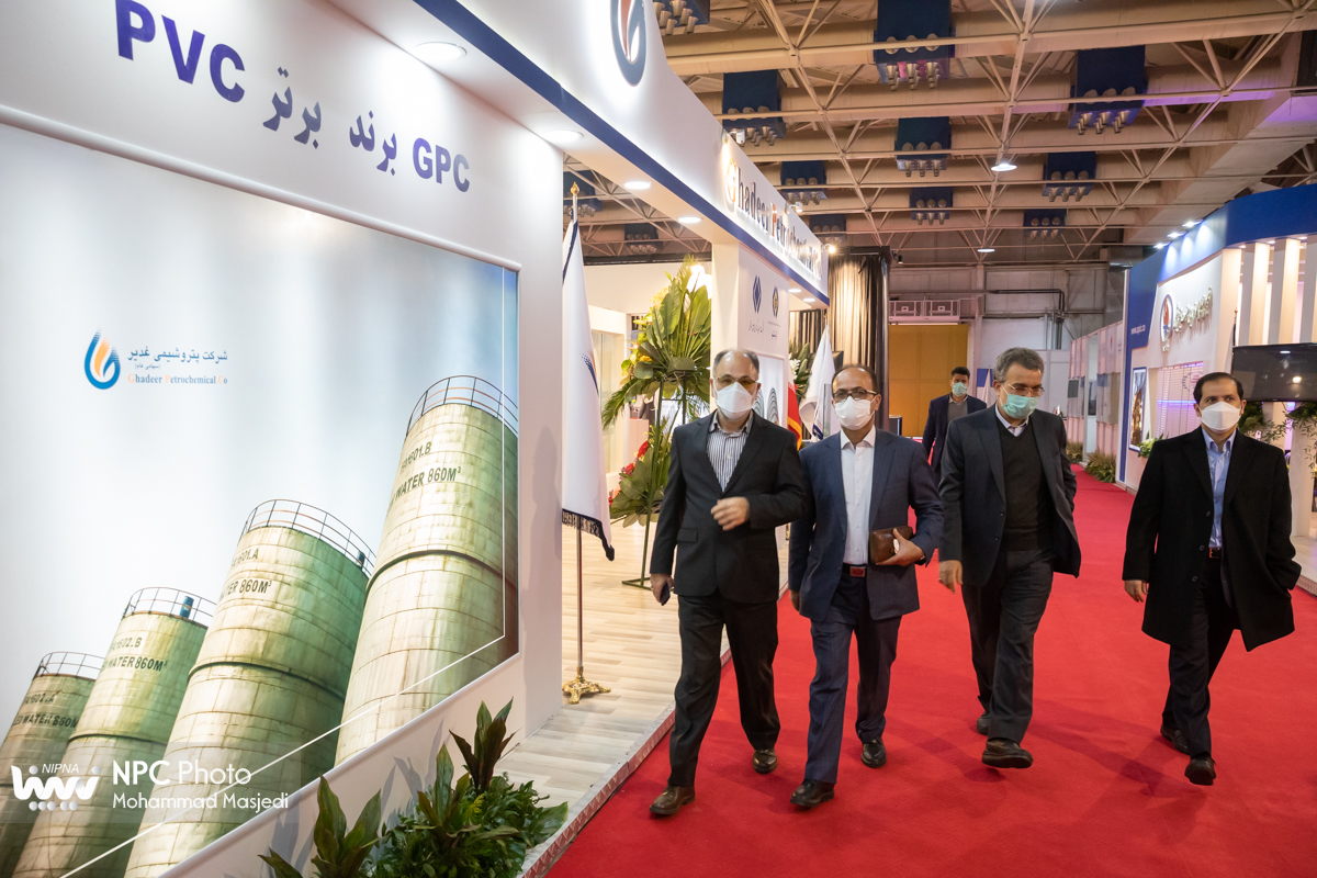 بازدید معاون نوآوری معاون علمی و فناوری رئیس‌جمهوری از چهاردهمین نمایشگاه بین المللی ایران پلاست 9