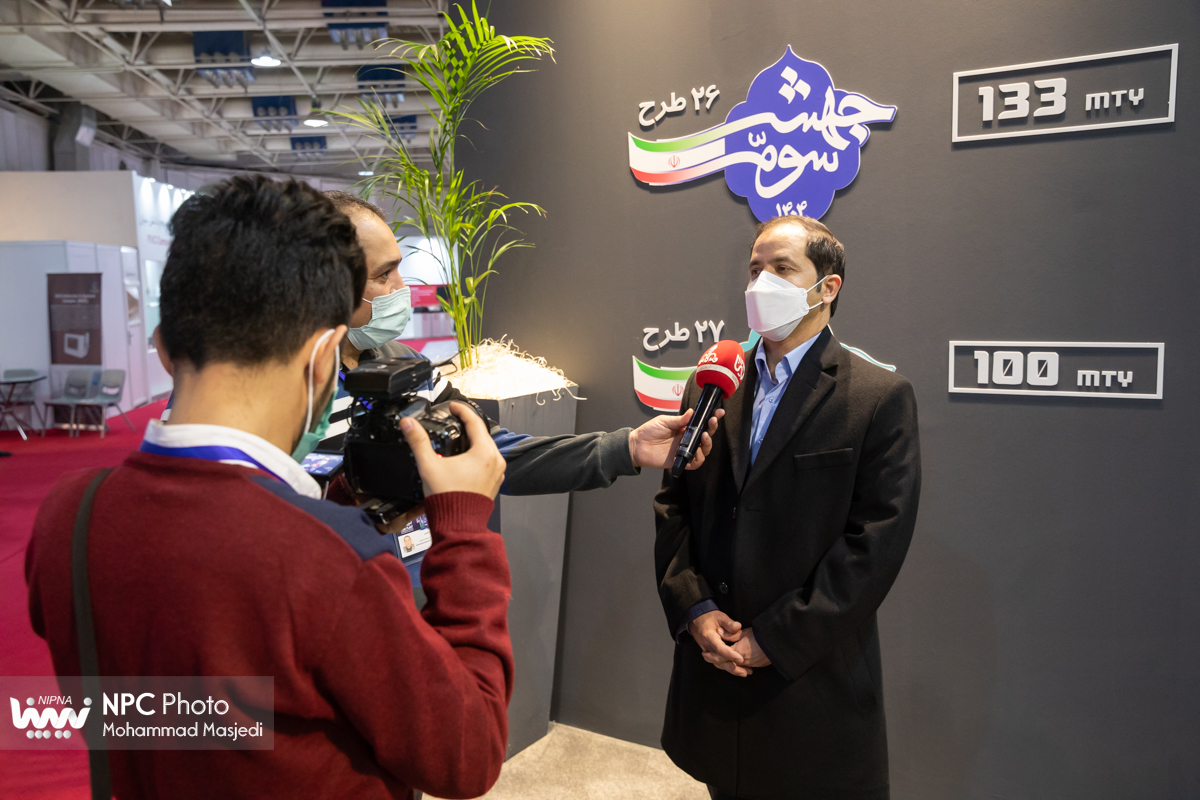 بازدید معاون نوآوری معاون علمی و فناوری رئیس‌جمهوری از چهاردهمین نمایشگاه بین المللی ایران پلاست 10