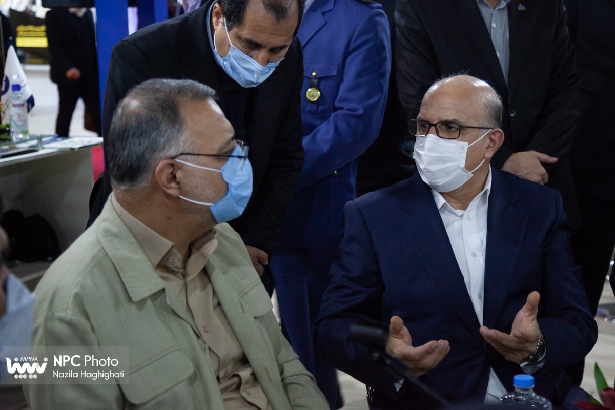 بازدید علیرضا زاکانی، نماینده مجلس شورای اسلامی از چهاردهمین نمایشگاه بین المللی ایران پلاست 12