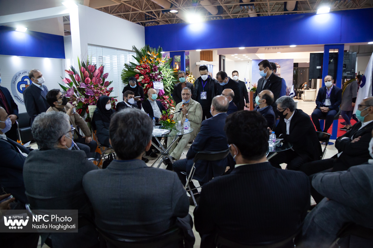 بازدید علیرضا زاکانی، نماینده مجلس شورای اسلامی از چهاردهمین نمایشگاه بین المللی ایران پلاست 13