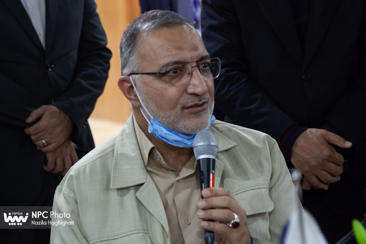 بازدید علیرضا زاکانی، نماینده مجلس شورای اسلامی از چهاردهمین نمایشگاه بین المللی ایران پلاست 14