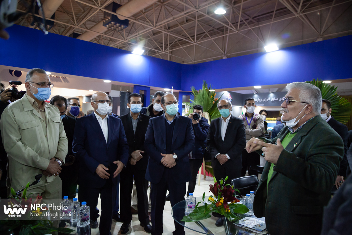 بازدید علیرضا زاکانی، نماینده مجلس شورای اسلامی از چهاردهمین نمایشگاه بین المللی ایران پلاست 15