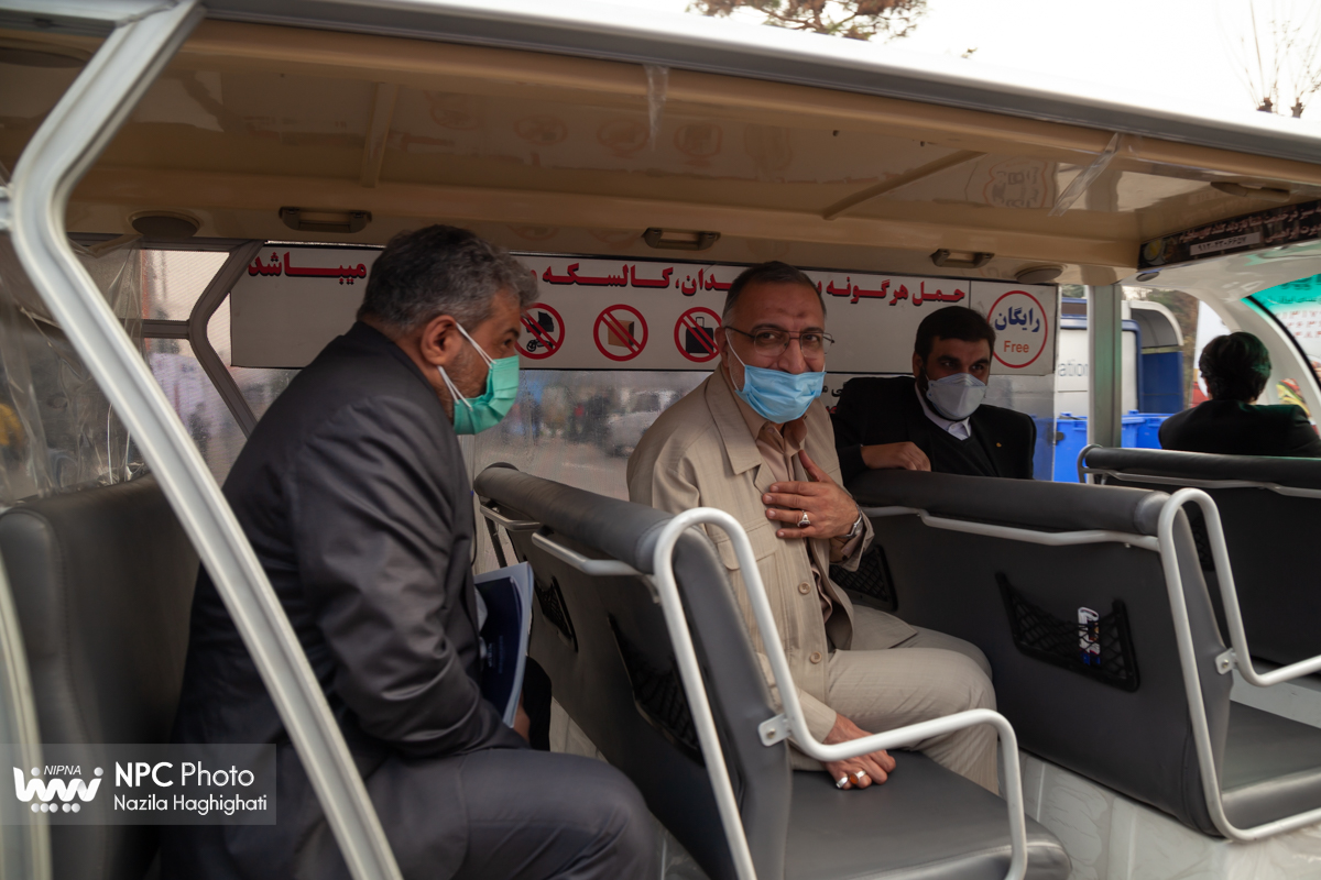 بازدید علیرضا زاکانی، نماینده مجلس شورای اسلامی از چهاردهمین نمایشگاه بین المللی ایران پلاست 18