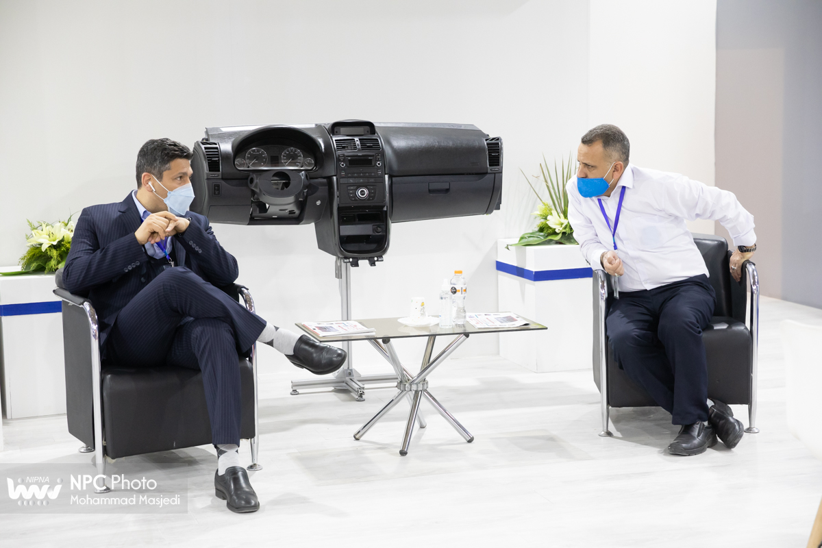 سالن 38 در سومین روز از چهاردهمین نمایشگاه بین المللی ایران پلاست  3