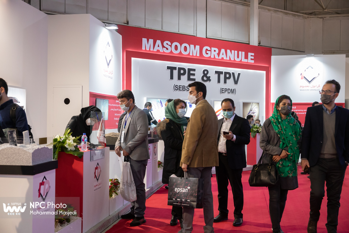 سالن 38 در سومین روز از چهاردهمین نمایشگاه بین المللی ایران پلاست  6