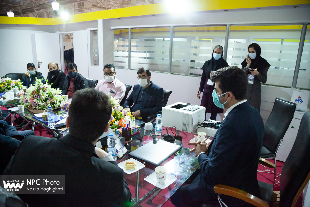 جلسات رییس ستاد نمایشگاه با هیئت های خارجی در چهاردهمین نمایشگاه بین المللی ایران پلاست 13