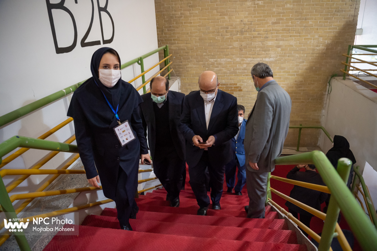 حضور مدیرعامل شرکت ملی صنایع پتروشیمی در ستاد خبری چهاردهمین نمایشگاه بین المللی ایران پلاست 3