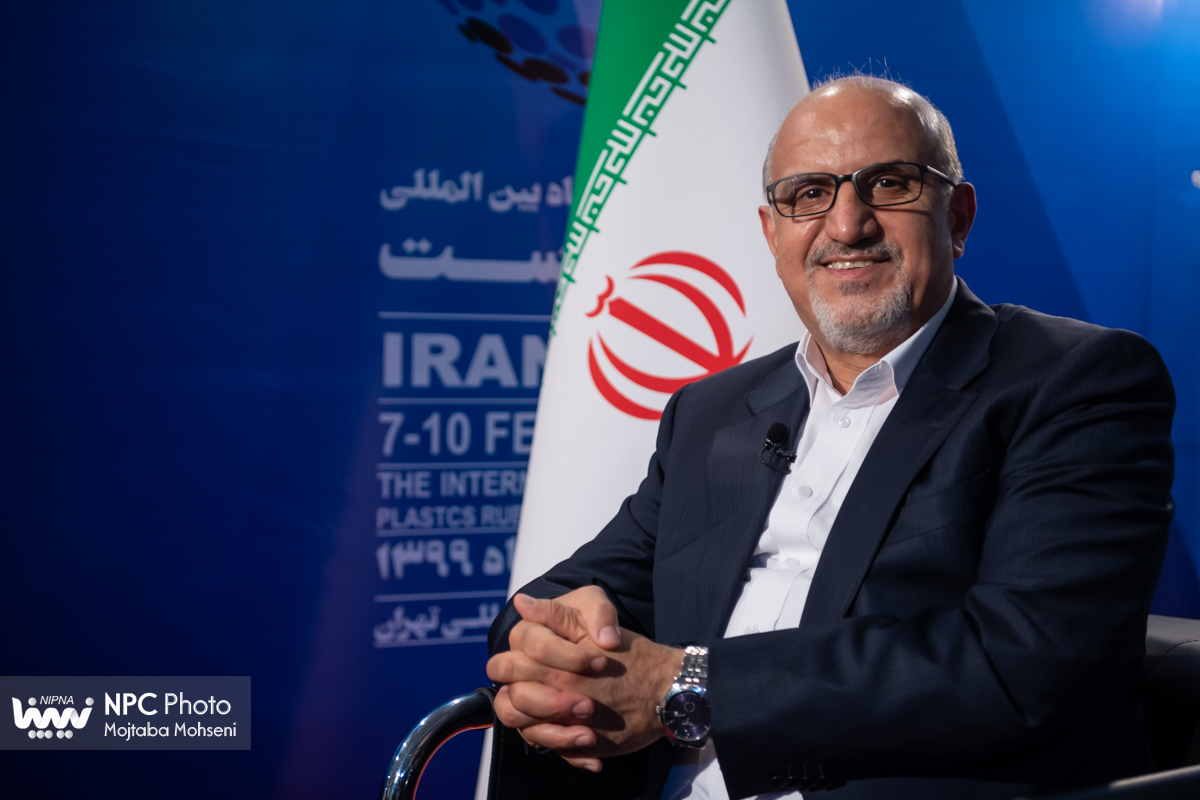 حضور مدیرعامل شرکت ملی صنایع پتروشیمی در ستاد خبری چهاردهمین نمایشگاه بین المللی ایران پلاست 5