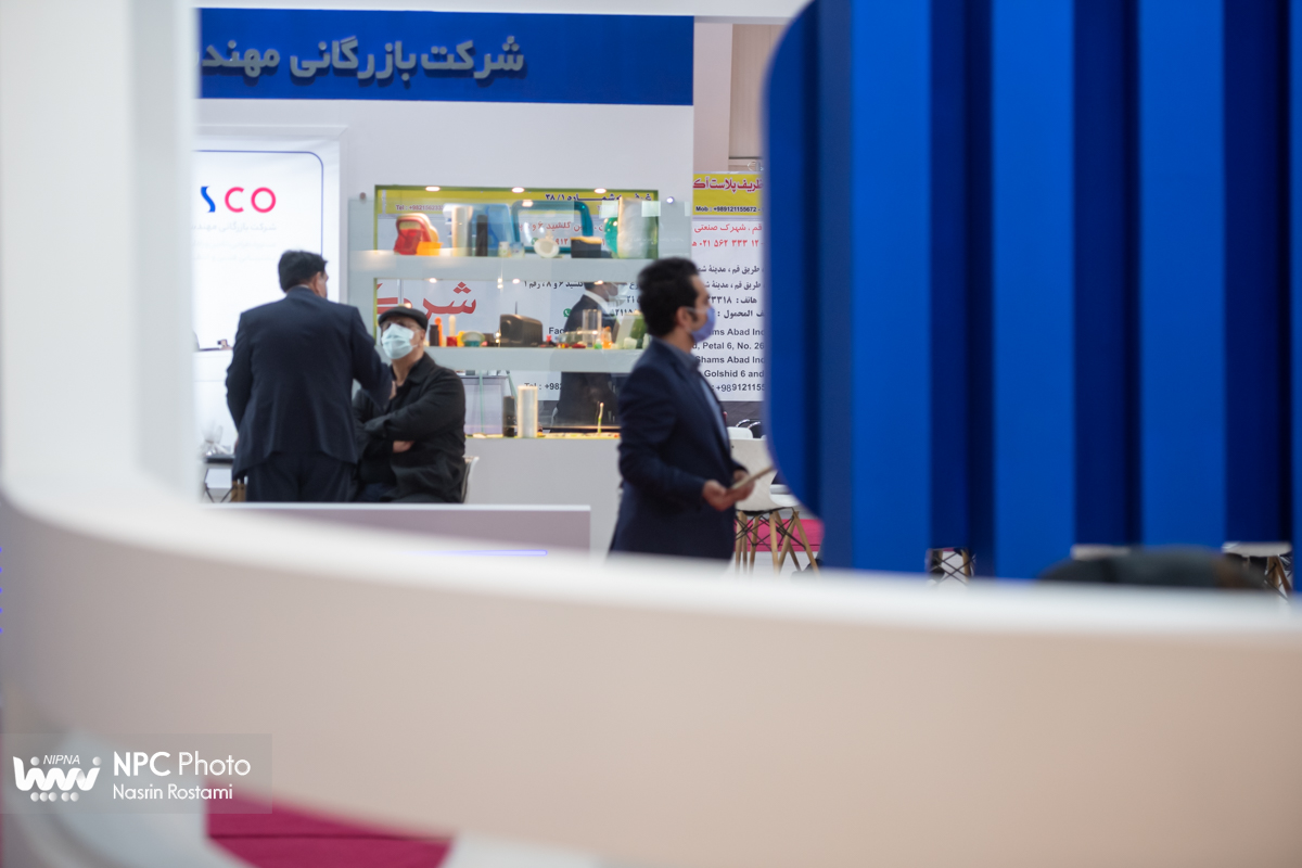 سالن 38B در چهارمین روز از چهاردهمین نمایشگاه بین المللی ایران پلاست 3
