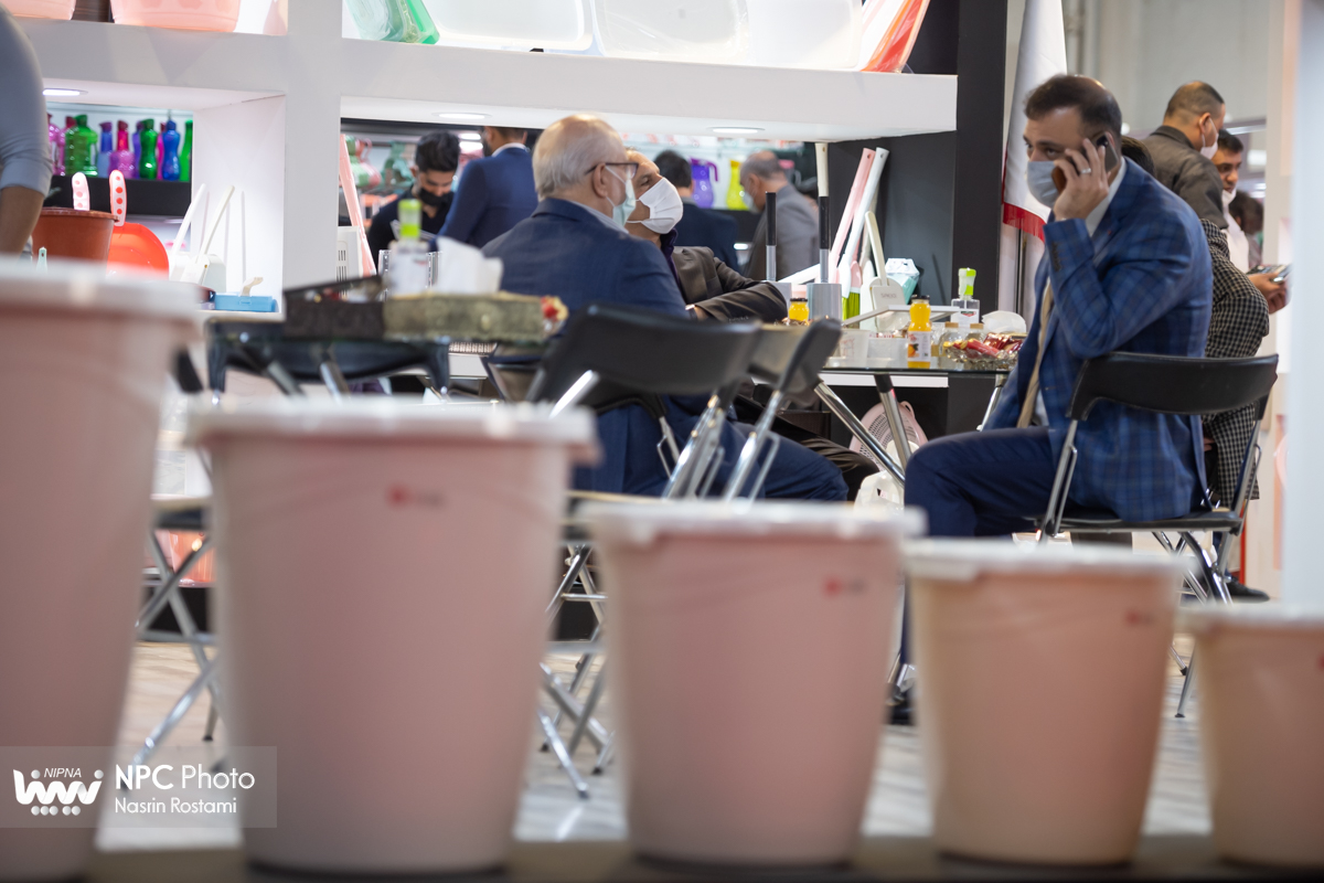 سالن 44 در چهارمین روز از چهاردهمین نمایشگاه بین المللی ایران پلاست 6