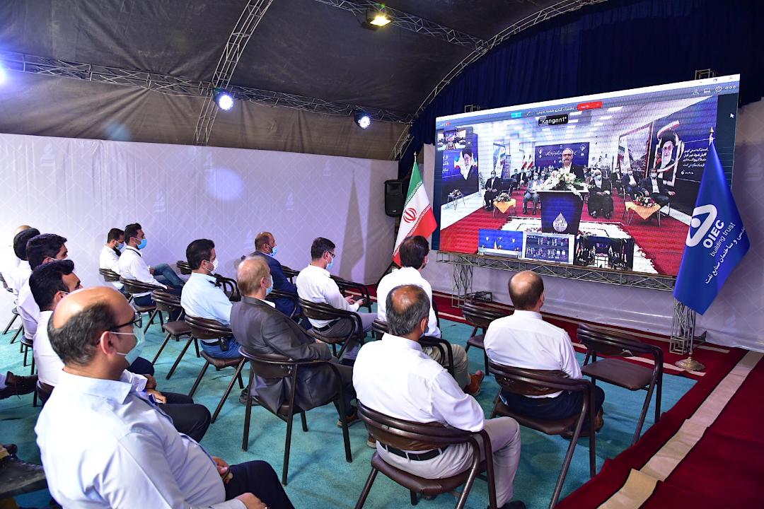 آیین آغاز عملیات اجرایی ساخت طرح پتروشیمی کیان 3