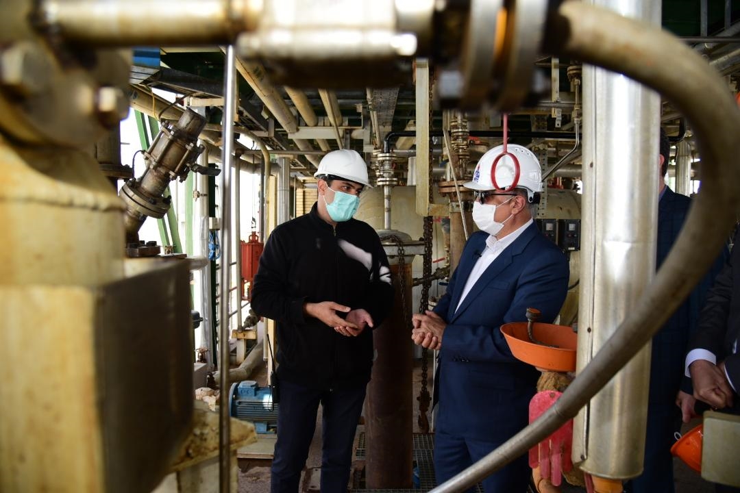بازدید بهزاد محمدی معاون وزیر نفت و مدیر عامل شرکت ملی صنایع پتروشیمی از مرکز اراک شرکت پژوهش و فناوری پتروشیمی  3