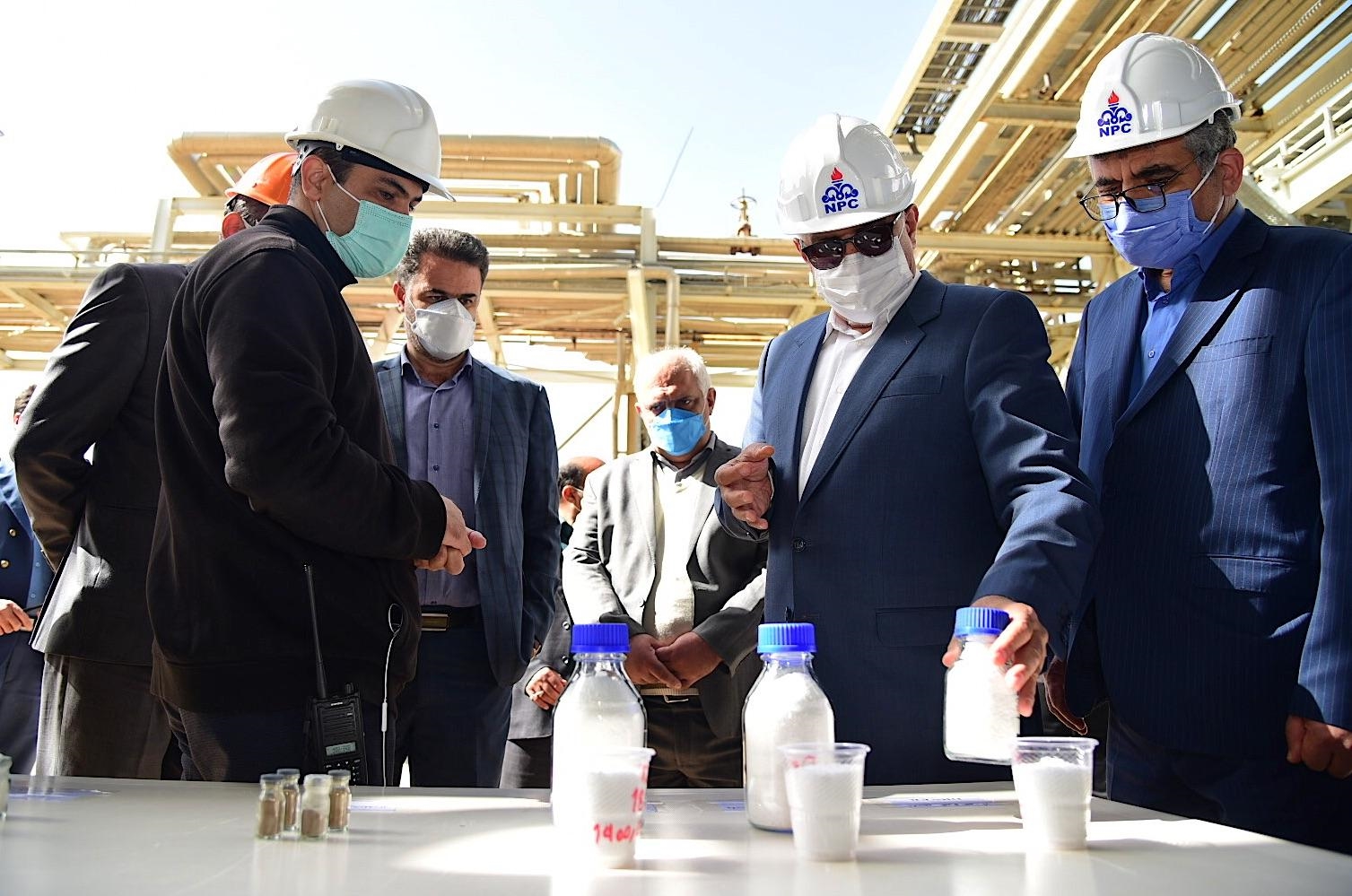 بازدید بهزاد محمدی معاون وزیر نفت و مدیر عامل شرکت ملی صنایع پتروشیمی از مرکز اراک شرکت پژوهش و فناوری پتروشیمی  5