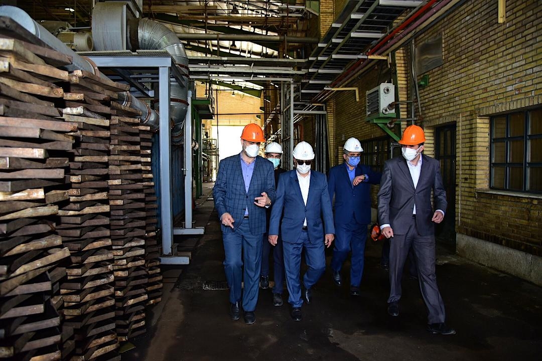 بازدید بهزاد محمدی معاون وزیر نفت و مدیر عامل شرکت ملی صنایع پتروشیمی از مرکز اراک شرکت پژوهش و فناوری پتروشیمی  12