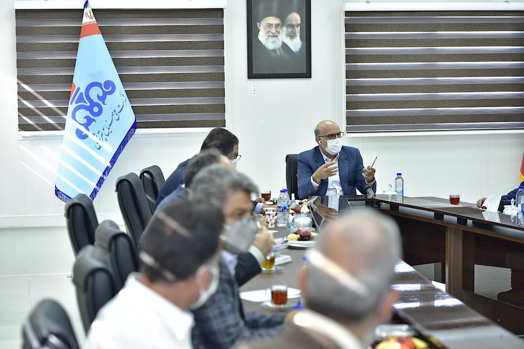 بازدید میدانی معاون وزیر نفت و مدیر عامل شرکت ملی صنایع پتروشیمی ایران از پروژه GTPP اسلام آباد غرب (22 خرداد1400) 4