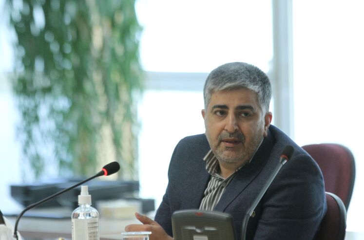 نشست خبری دکتر حسن عباس زاده مدیر برنامه ریزی و توسعه شرکت ملی صنایع پتروشیمی ایران 3