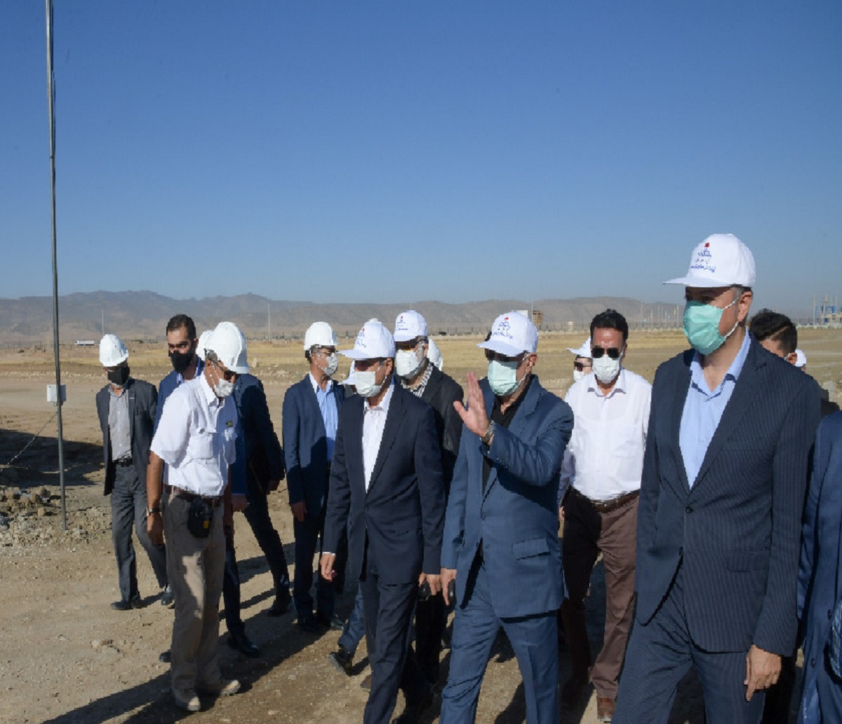 بازدید میدانی معاون وزیر نفت و مدیرعامل شرکت ملی صنایع پتروشیمی از طرح راهبردی GTPP پتروشیمی اسلام آباد  4