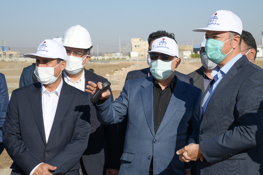 بازدید میدانی معاون وزیر نفت و مدیرعامل شرکت ملی صنایع پتروشیمی از طرح راهبردی GTPP پتروشیمی اسلام آباد  5