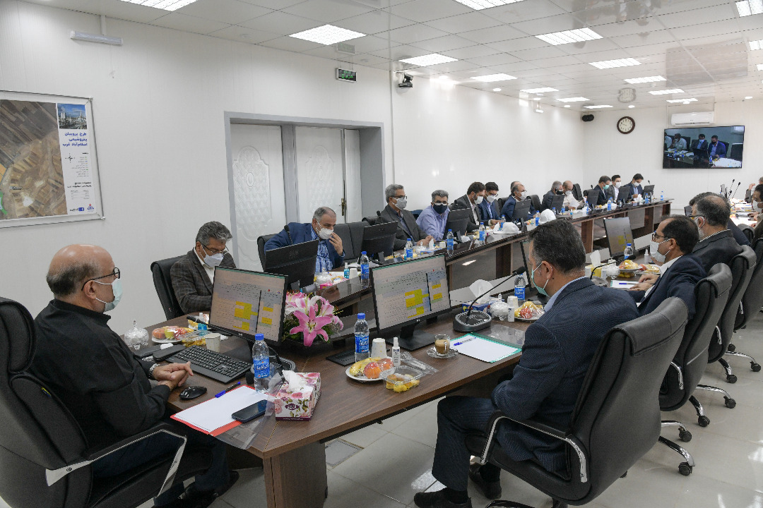 بازدید میدانی معاون وزیر نفت و مدیرعامل شرکت ملی صنایع پتروشیمی از طرح راهبردی GTPP پتروشیمی اسلام آباد  10