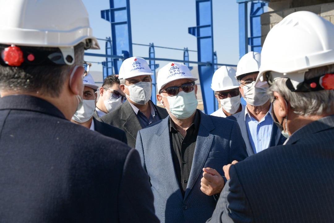 بازدید میدانی معاون وزیر نفت و مدیرعامل شرکت ملی صنایع پتروشیمی از طرح راهبردی GTPP پتروشیمی اسلام آباد  12