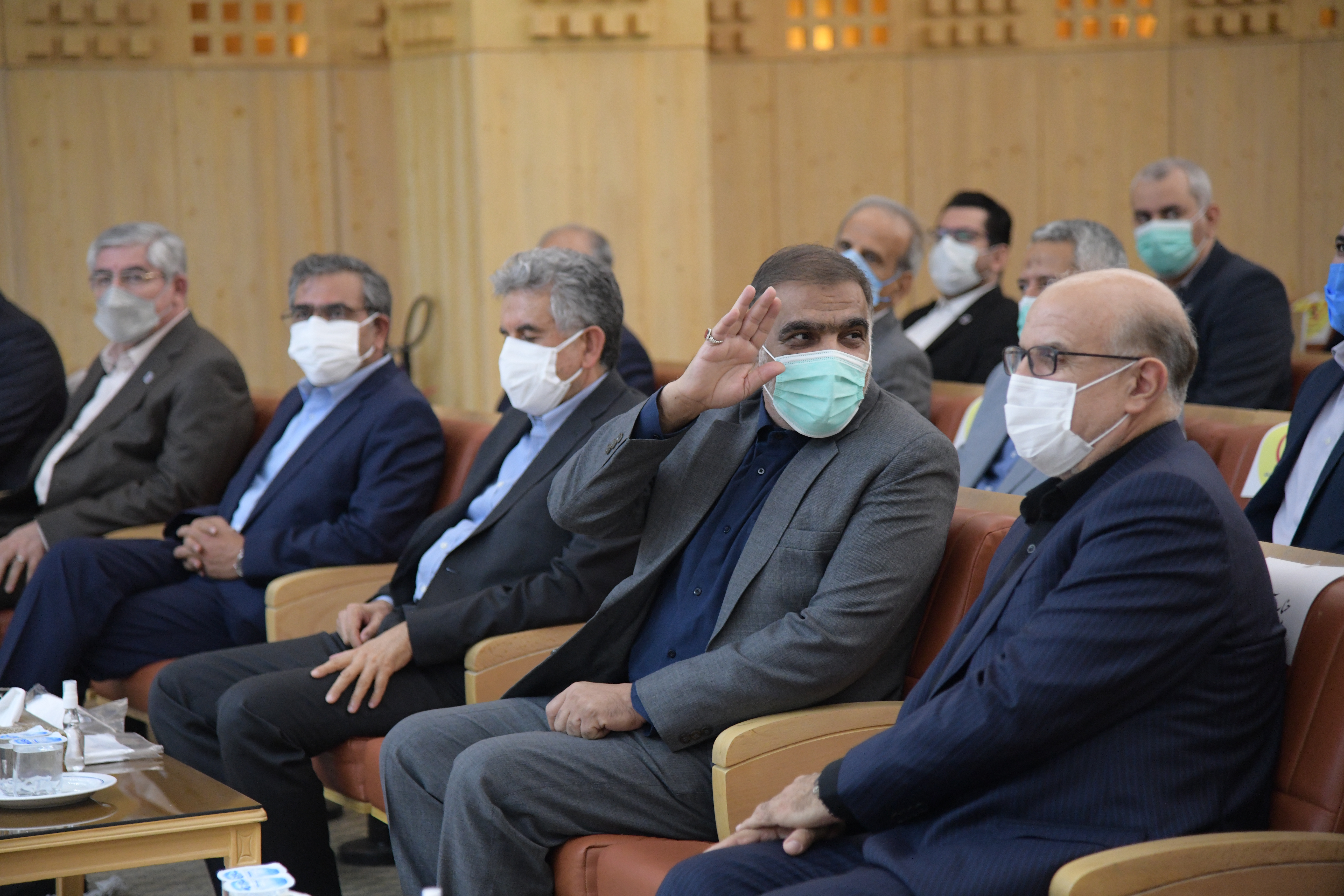 آیین امضای قرارداد راهبری خط لوله انتقال اتیلن غرب کشور 1