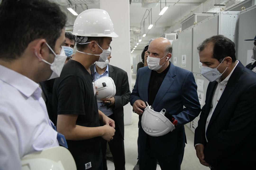 بازدید میدانی معاون وزیر نفت و مدیر عامل شرکت ملی صنایع پتروشیمی از طرحهای پتروشیمی مستقر در منطقه عسلویه و دیر/شهریور1400 6