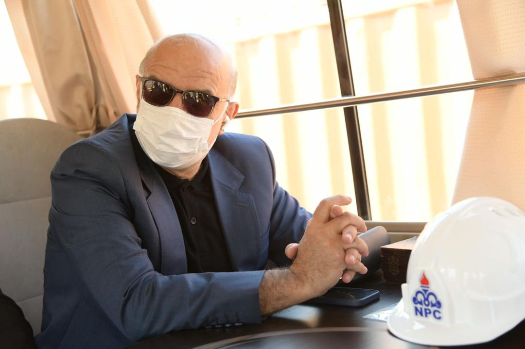 بازدید میدانی معاون وزیر نفت و مدیر عامل شرکت ملی صنایع پتروشیمی از طرحهای پتروشیمی مستقر در منطقه عسلویه و دیر/شهریور1400 7