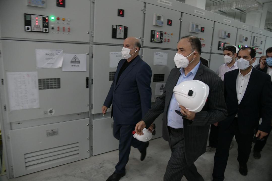 بازدید میدانی معاون وزیر نفت و مدیر عامل شرکت ملی صنایع پتروشیمی از طرحهای پتروشیمی مستقر در منطقه عسلویه و دیر/شهریور1400 8