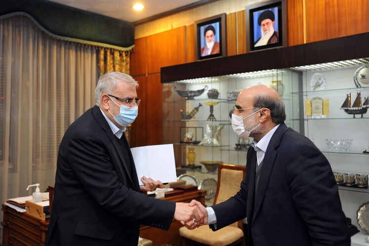 نشست وزیر نفت با مدیرعامل شرکت صنایع پتروشیمی خلیج فارس 1