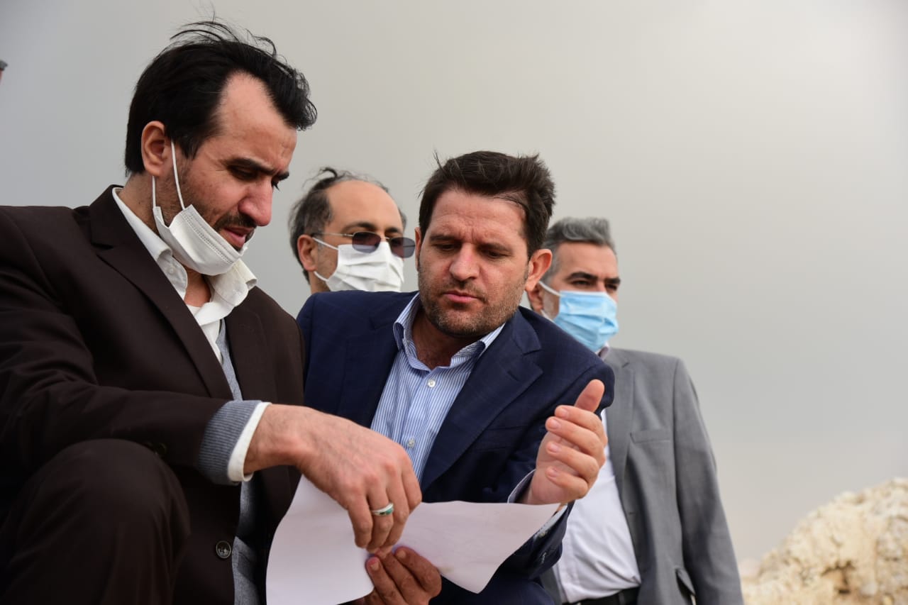 بازدید میدانی معاون وزیر نفت و مدیرعامل شرکت ملی صنایع پتروشیمی از طرح ها و مجتمع های پتروشیمی عسلویه/ 23 دی 1400 2