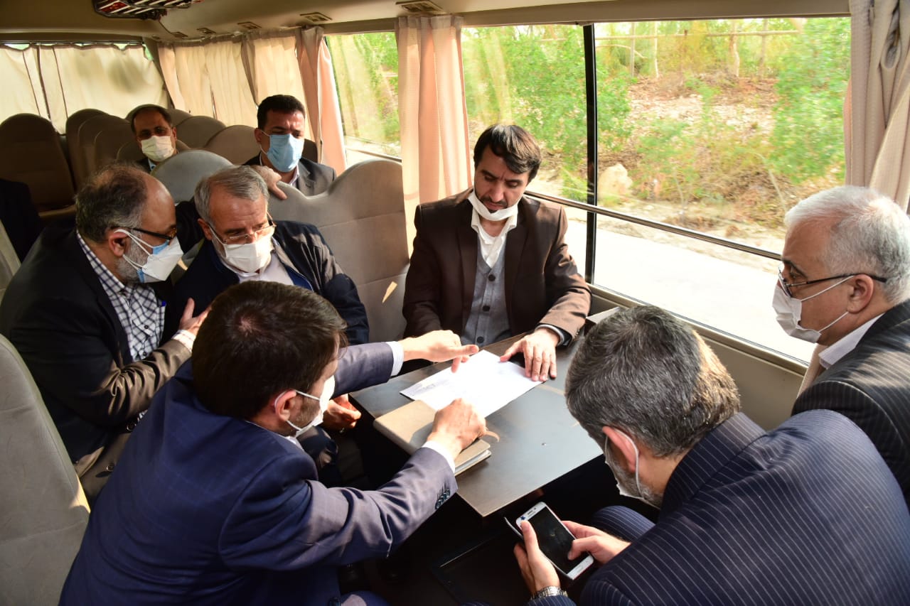 بازدید میدانی معاون وزیر نفت و مدیرعامل شرکت ملی صنایع پتروشیمی از طرح ها و مجتمع های پتروشیمی عسلویه/ 23 دی 1400 12