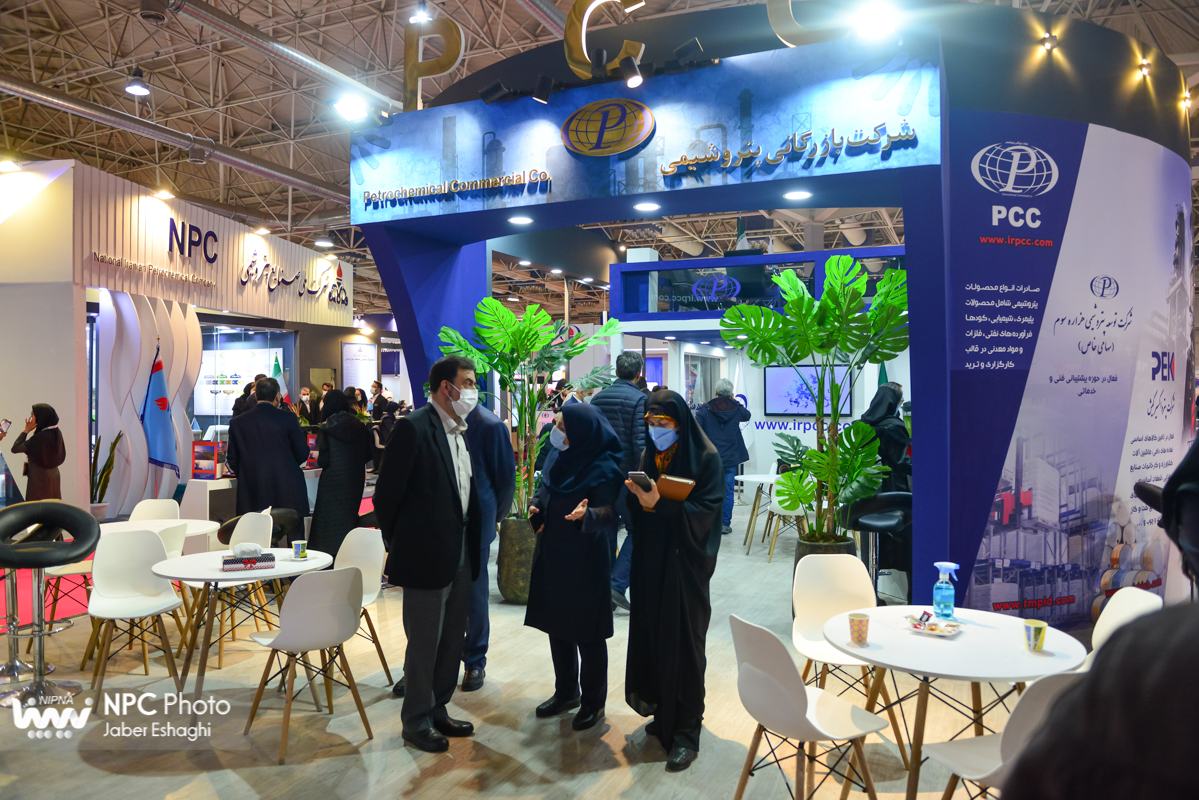 غرفه شرکت ملی صنایع پتروشیمی در پانزدهمین نمایشگاه بین المللی ایران پلاست 6