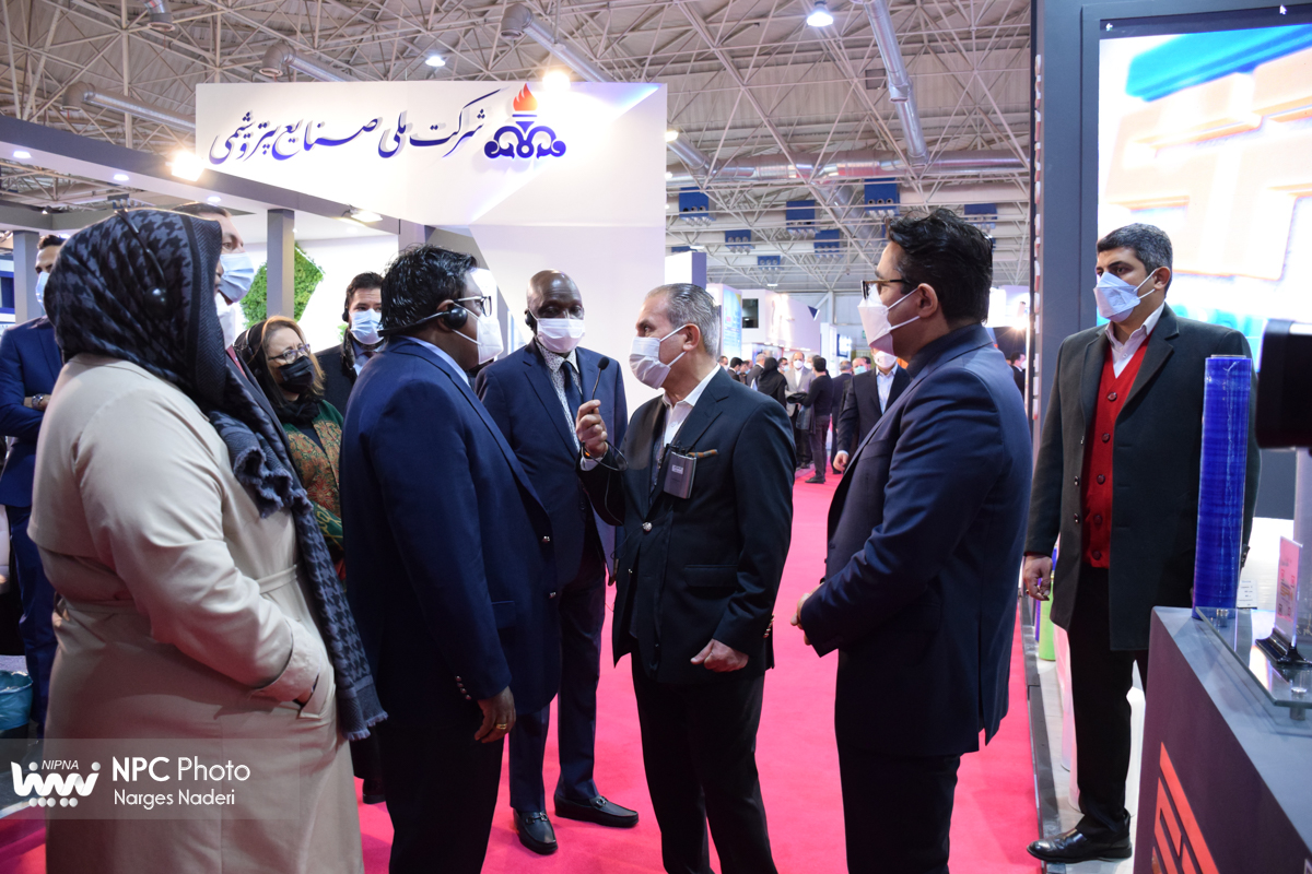 بازدید هیئت های خارجی از پانزدهمین نمایشگاه بین المللی ایران پلاست 8