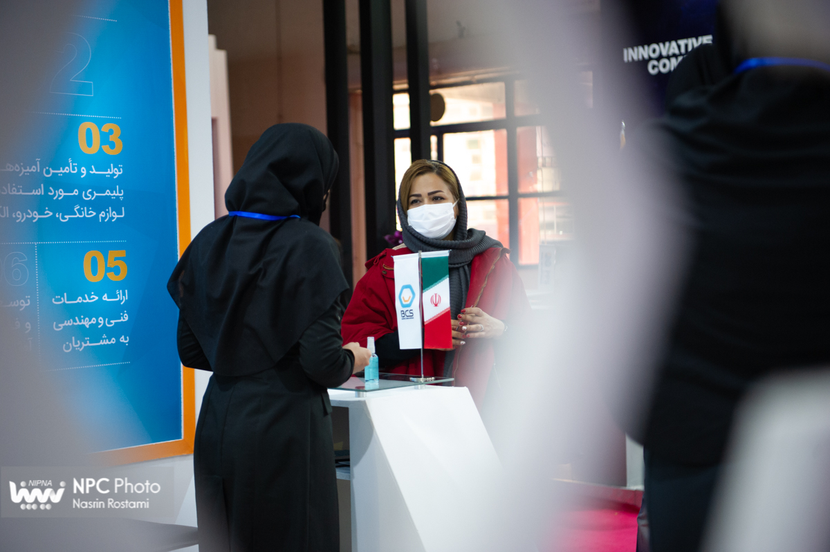 سالن خلیج فارس در اولین روز از پانزدهمین نمایشگاه بین المللی ایران پلاست 8