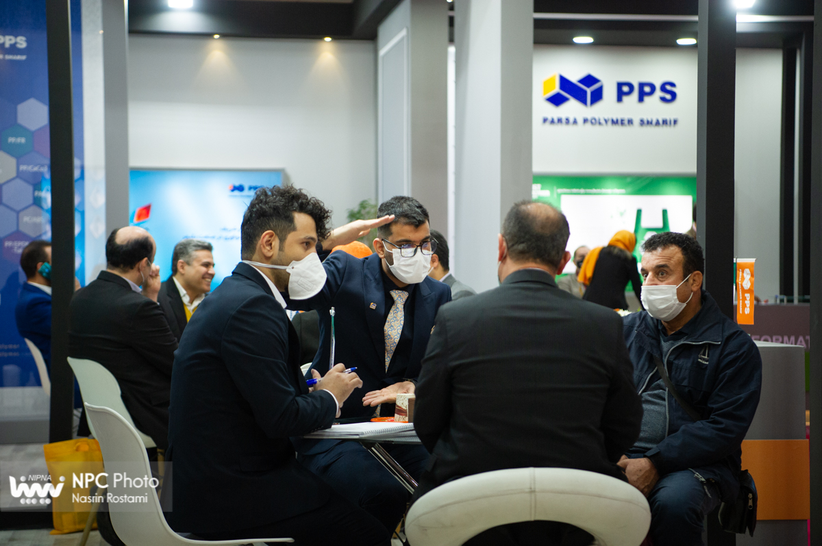 سالن خلیج فارس در اولین روز از پانزدهمین نمایشگاه بین المللی ایران پلاست 12