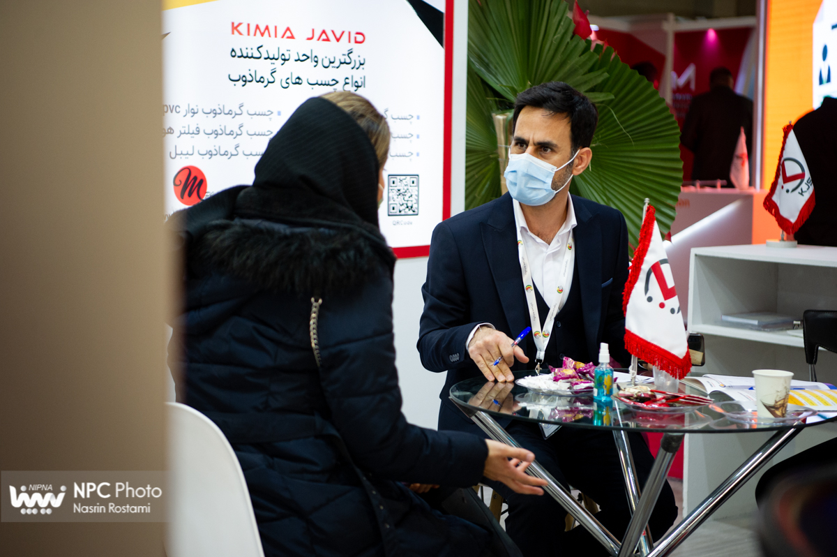 سالن خلیج فارس در اولین روز از پانزدهمین نمایشگاه بین المللی ایران پلاست 14