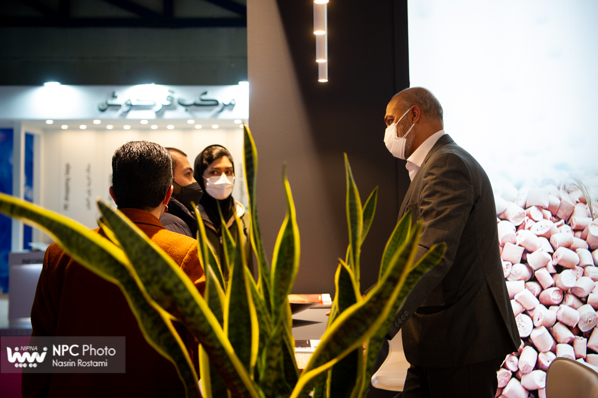 سالن خلیج فارس در اولین روز از پانزدهمین نمایشگاه بین المللی ایران پلاست 16