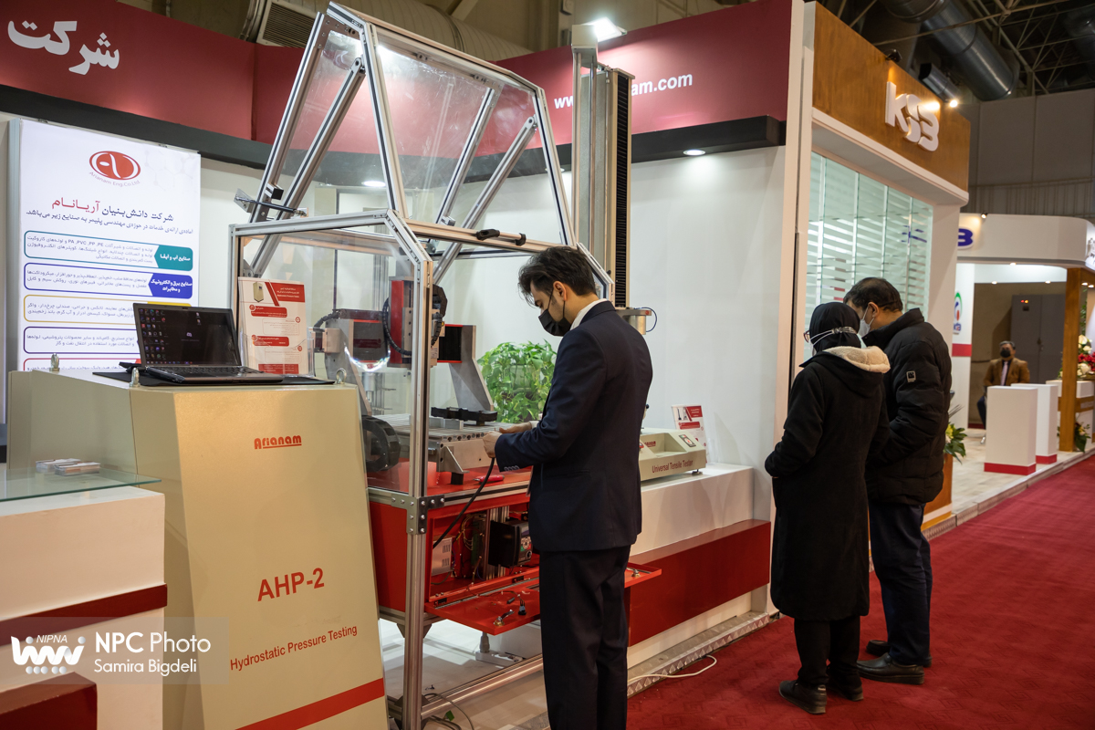 سالن 40 در اولین روز از پانزدهمین نمایشگاه بین المللی ایران پلاست 2