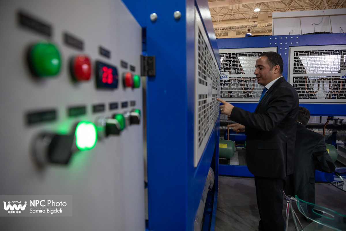 سالن 35 در اولین روز از پانزدهمین نمایشگاه بین المللی ایران پلاست 6