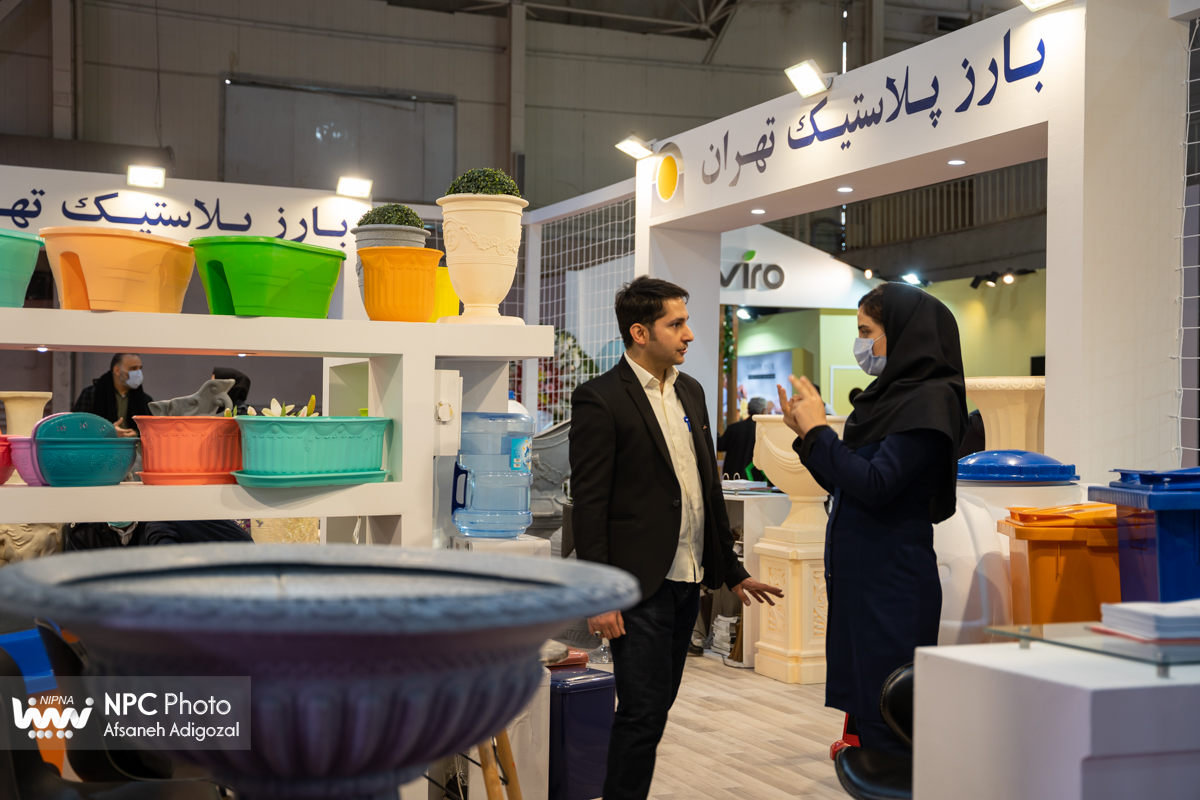 سالن 41 در اولین روز از پانزدهمین نمایشگاه بین المللی ایران پلاست 8