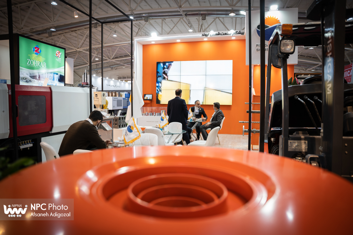 سالن 41 در اولین روز از پانزدهمین نمایشگاه بین المللی ایران پلاست 12