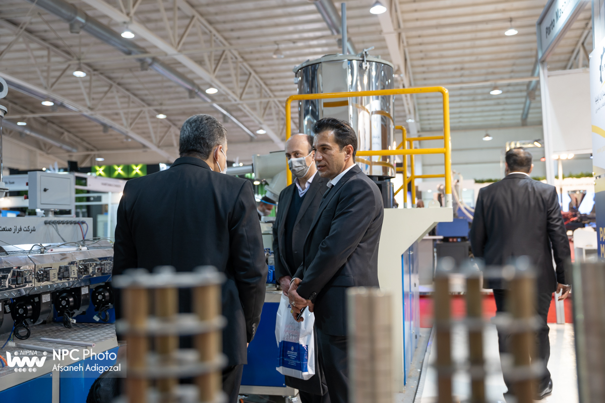 سالن 41 در اولین روز از پانزدهمین نمایشگاه بین المللی ایران پلاست 15